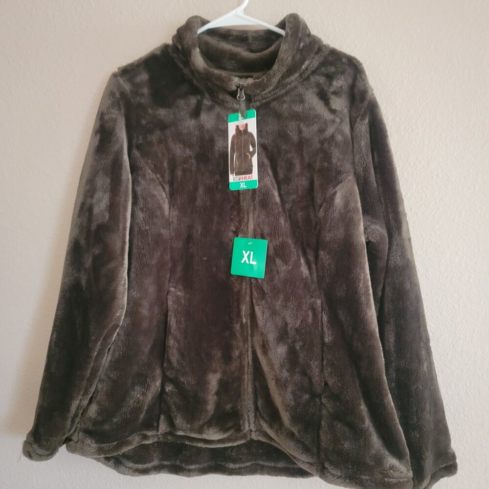 32 Degrees Heat Women’s Jacket. Faux Fur, Plush, Ultra-Soft Feel NEW - Picture 4 of 7